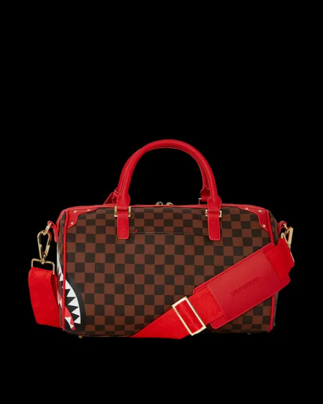 DUFFLES>SPRAYGROUND ALL OR NOTHING SHARKS IN PARIS MINI DUFFLE