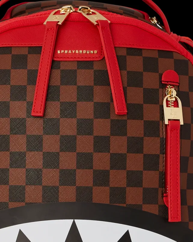 BACKPACKS>SPRAYGROUND ALL OR NOTHING SHARKS IN PARIS BACKPACK (DLXV)