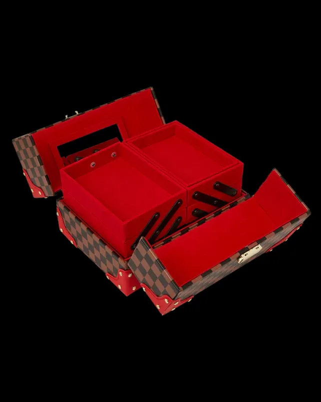 JEWELRY CASES>SPRAYGROUND ALL OR NOTHING SHARKS IN PARIS JEWELRY CASE