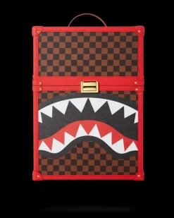 BACKPACKS>SPRAYGROUND ALL OR NOTHING SHARKS IN PARIS CHATURANGA SHARK 1900 BACKPACK