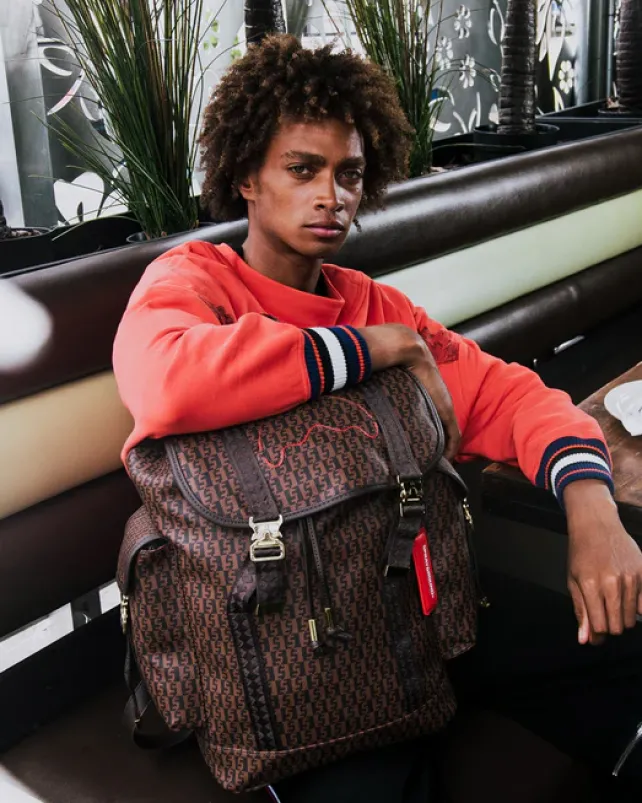 MONTE CARLO|BACKPACKS>SPRAYGROUND ALPHA NAVIGATOR MONTE CARLO