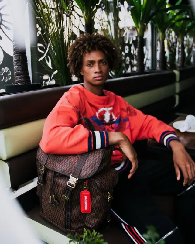 MONTE CARLO|BACKPACKS>SPRAYGROUND ALPHA NAVIGATOR MONTE CARLO