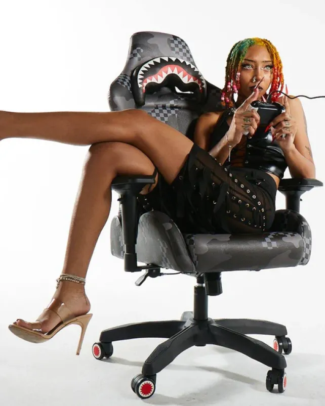 GAMING CHAIRS>SPRAYGROUND 3AM GAMING CHAIR - SUPER RARE