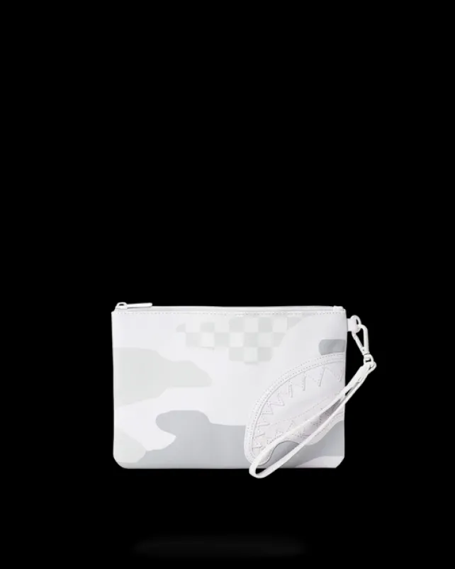 CROSSOVER CLUTCHES>SPRAYGROUND 3AM LE BLANC CROSSOVER CLUTCH