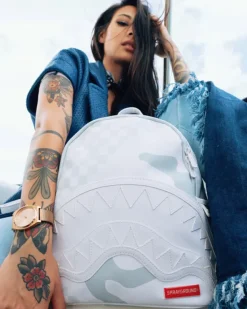 SAVAGES|BACKPACKS>SPRAYGROUND 3AM LE BLANC SAVAGE BACKPACK