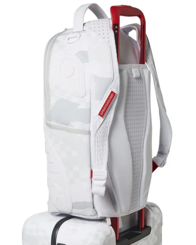 CARRY-ON LUGGAGE>SPRAYGROUND 3AM LE BLANC SHARKNAUTICS HARDSHELL CARRY-ON LUGGAGE