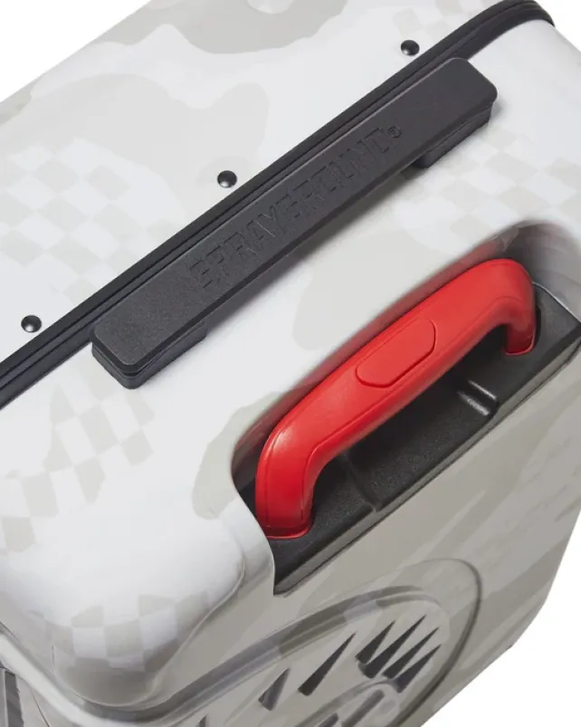 CARRY-ON LUGGAGE>SPRAYGROUND 3AM LE BLANC SHARKNAUTICS HARDSHELL CARRY-ON LUGGAGE