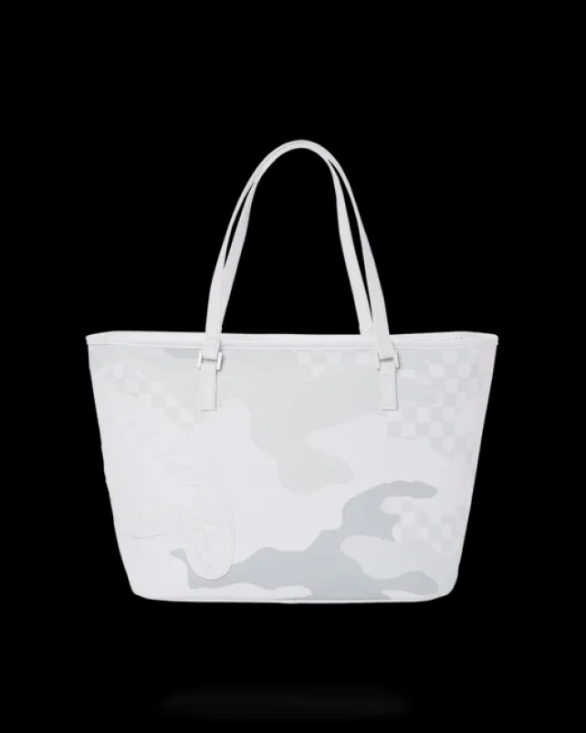 TOTES>SPRAYGROUND 3AM LE BLANC TOTE