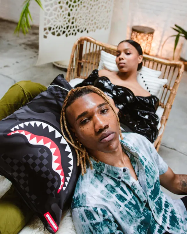 BACKPACKS>SPRAYGROUND 3AM NAPSACK PILLOW BACKPACK