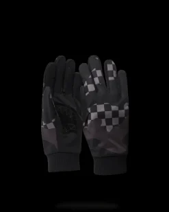 GLOVES|COLD WEATHER GEAR>SPRAYGROUND 3AM NEVER SLEEP GLOVES