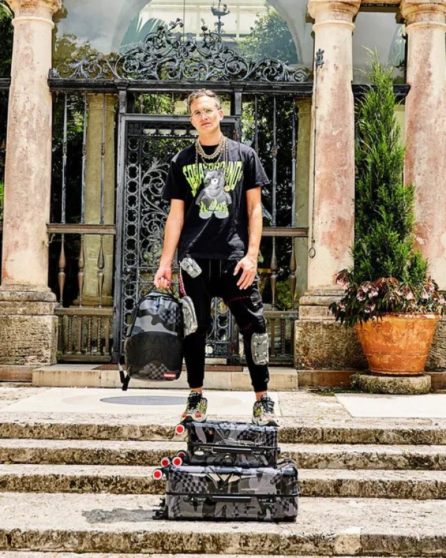 LUGGAGE SETS|FULL-SIZE LUGGAGE>SPRAYGROUND 3AM NEVER SLEEP LUGGAGE SET