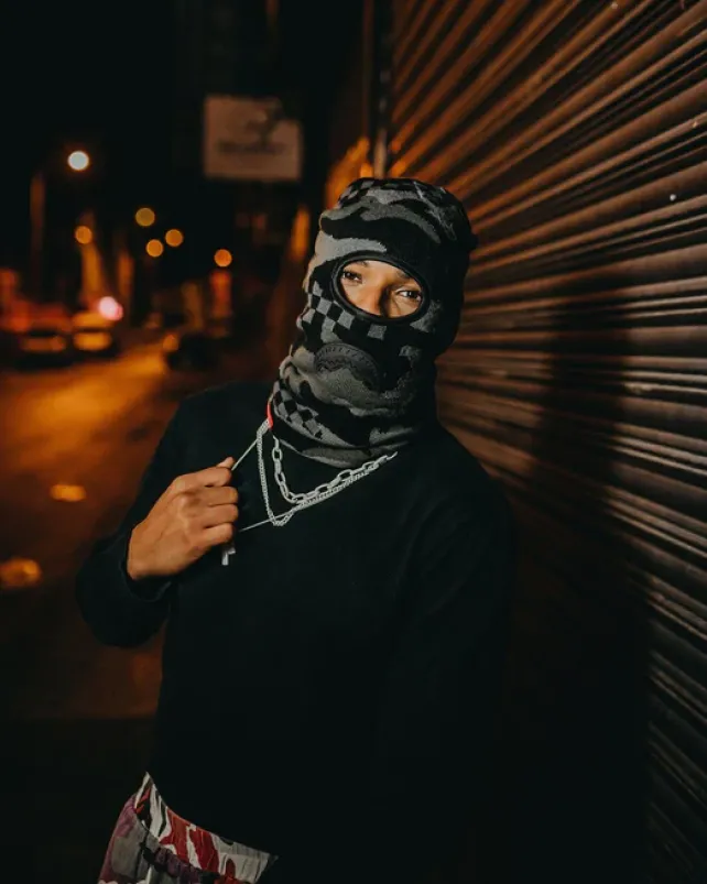 SKI MASKS|COLD WEATHER GEAR>SPRAYGROUND 3AM NEVER SLEEP SKI MASK
