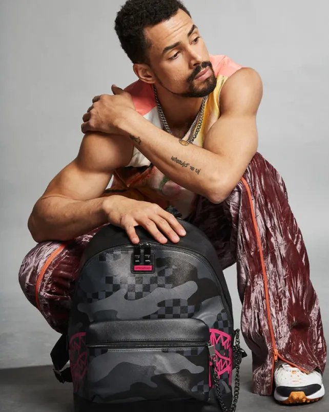 SAVAGES|BACKPACKS>SPRAYGROUND 3AM PINK DRIP CHATEAU BACKPACK