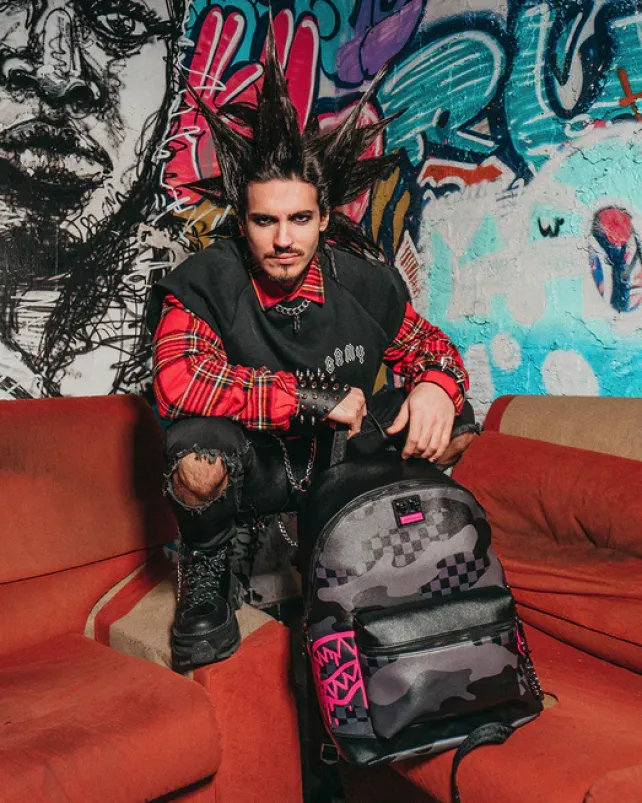 SAVAGES|BACKPACKS>SPRAYGROUND 3AM PINK DRIP CHATEAU BACKPACK