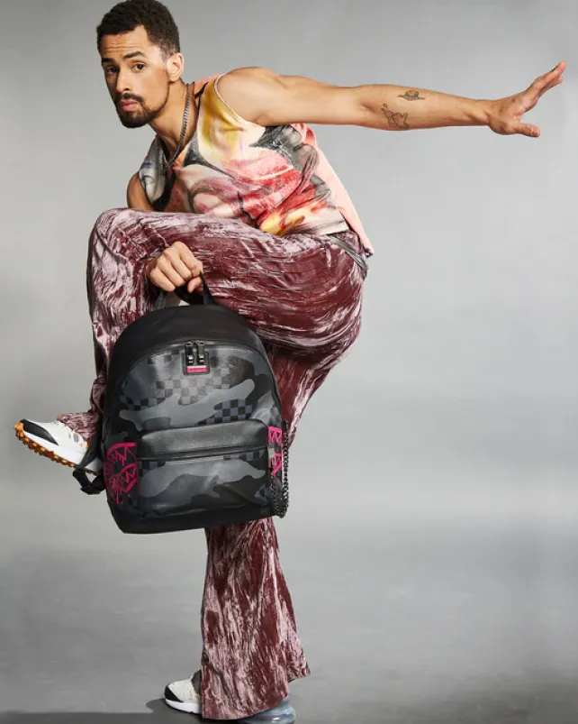 SAVAGES|BACKPACKS>SPRAYGROUND 3AM PINK DRIP CHATEAU BACKPACK