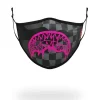 FACE MASKS>SPRAYGROUND 3AM PINK DRIP FACE MASK