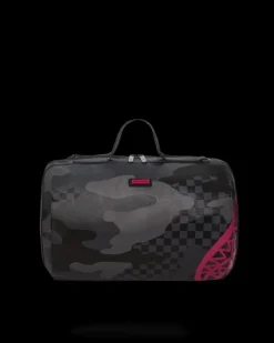 DUFFLES>SPRAYGROUND 3AM PINK DRIP TUBE DUFFLE