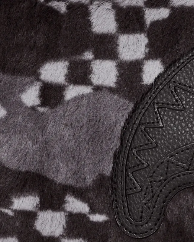 CROSSOVER CLUTCHES>SPRAYGROUND 3AM PLUSH ASPEN HIGHLANDS CROSSOVER CLUTCH