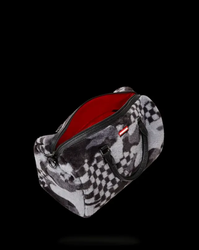 DUFFLES>SPRAYGROUND 3AM PLUSH ASPEN HIGHLANDS MINI DUFFLE