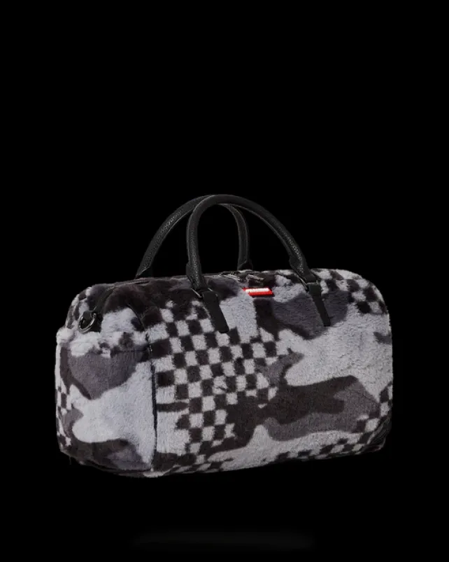 DUFFLES>SPRAYGROUND 3AM PLUSH ASPEN HIGHLANDS MINI DUFFLE