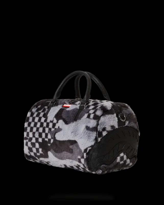 DUFFLES>SPRAYGROUND 3AM PLUSH ASPEN HIGHLANDS MINI DUFFLE