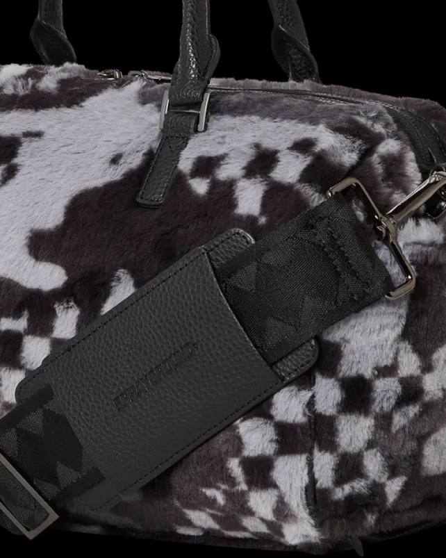DUFFLES>SPRAYGROUND 3AM PLUSH ASPEN HIGHLANDS MINI DUFFLE