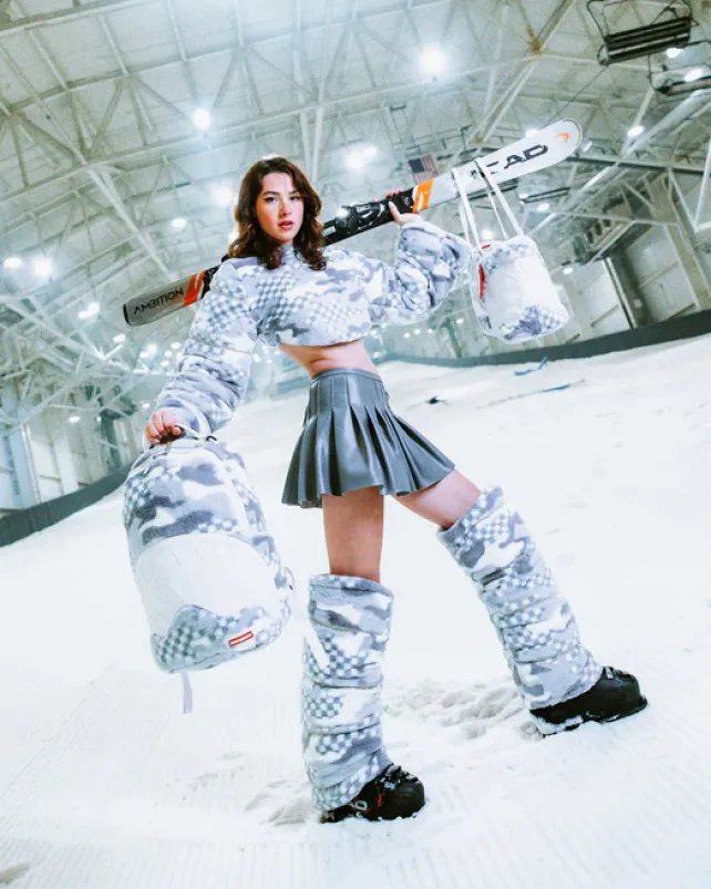 BACKPACKS>SPRAYGROUND 3AM PLUSH SWISS ALPS BACKPACK