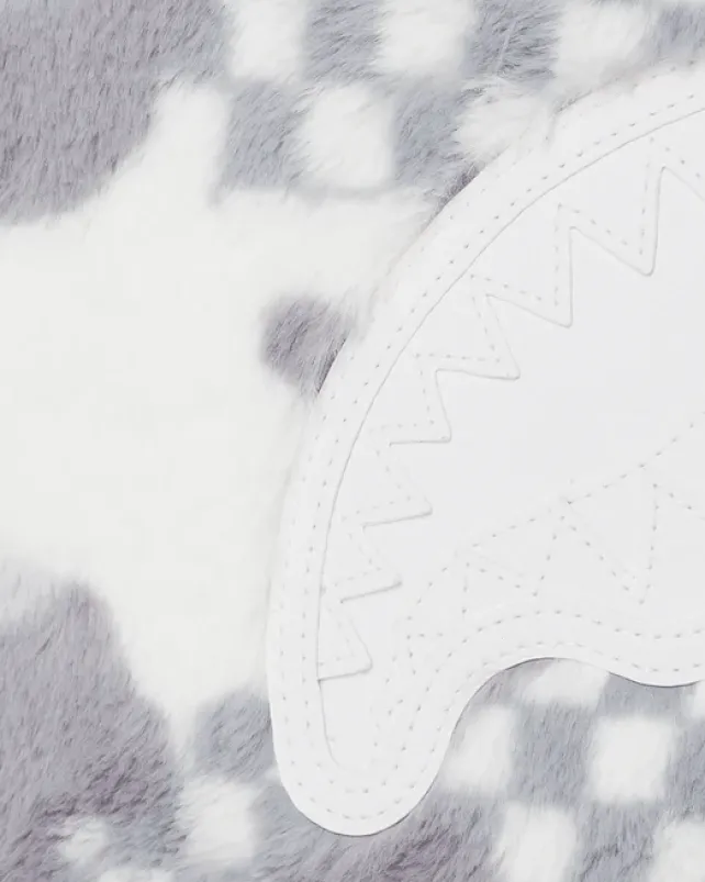 CROSSOVER CLUTCHES>SPRAYGROUND 3AM PLUSH SWISS ALPS CROSSOVER CLUTCH
