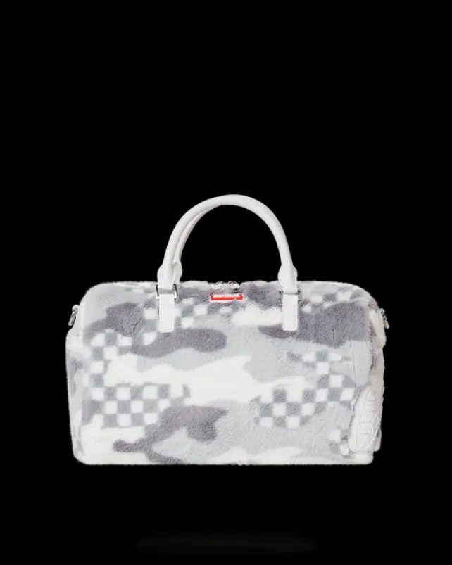 DUFFLES>SPRAYGROUND 3AM PLUSH SWISS ALPS MINI DUFFLE