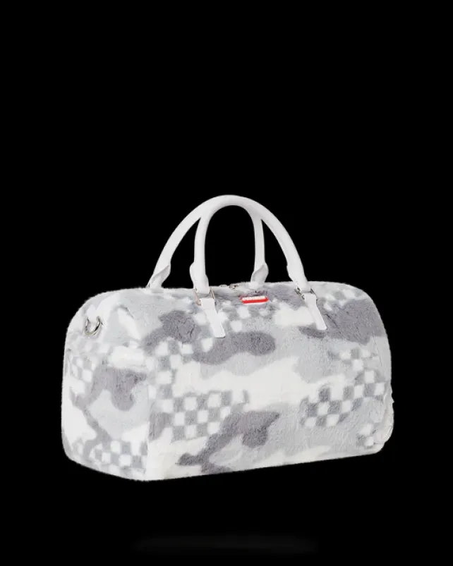DUFFLES>SPRAYGROUND 3AM PLUSH SWISS ALPS MINI DUFFLE