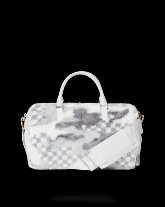 DUFFLES>SPRAYGROUND 3AM PLUSH SWISS ALPS MINI DUFFLE