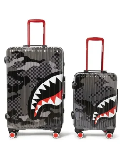 LUGGAGE SETS|FULL-SIZE LUGGAGE>SPRAYGROUND 3AM SHARKNAUTICS 2 PC LUGGAGE SET