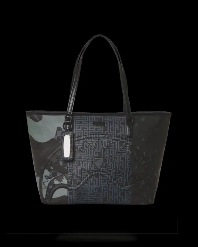 TOTES|HANDBAGS>SPRAYGROUND 3AM THE TRILOGY TOTE