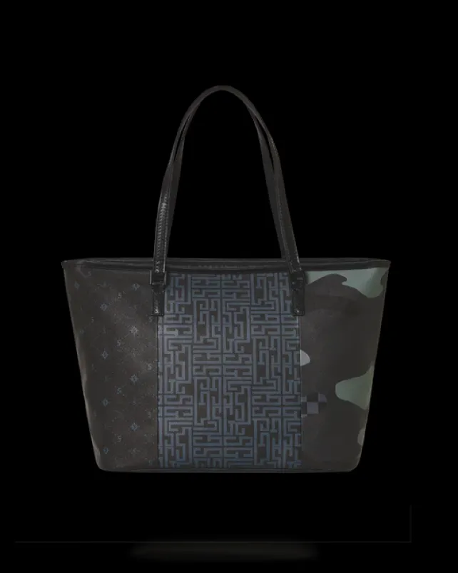 TOTES|HANDBAGS>SPRAYGROUND 3AM THE TRILOGY TOTE