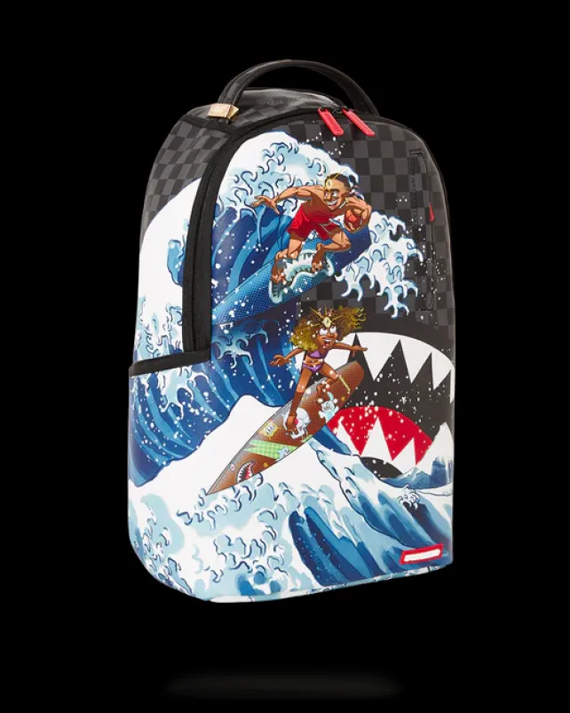 BACKPACKS>SPRAYGROUND AMARI BAILEY u0026 SISTER SURFRIDER COLLAB BACKPACK (DLXV)