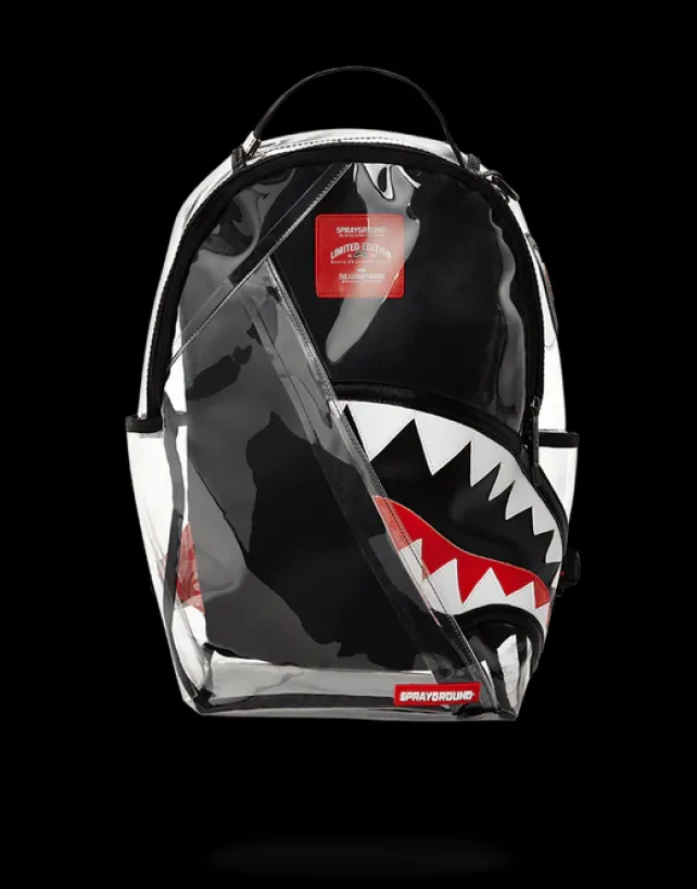 BACKPACKS>SPRAYGROUND ANGLED 20/20 VISION SHARK