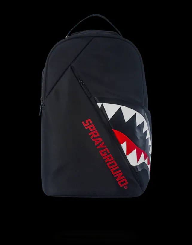 BACKPACKS>SPRAYGROUND ANGLED GHOST SHARK