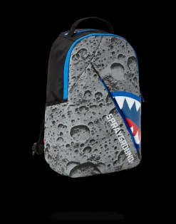 BACKPACKS>SPRAYGROUND ANGLED REFLECTIVE SHARK (SPACE SHOT)