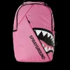 BACKPACKS>SPRAYGROUND ANGLED SHARK (PINK)