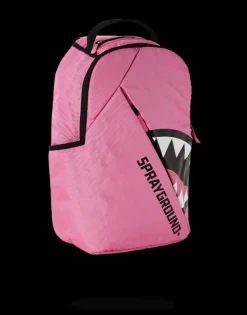 BACKPACKS>SPRAYGROUND ANGLED SHARK (PINK)