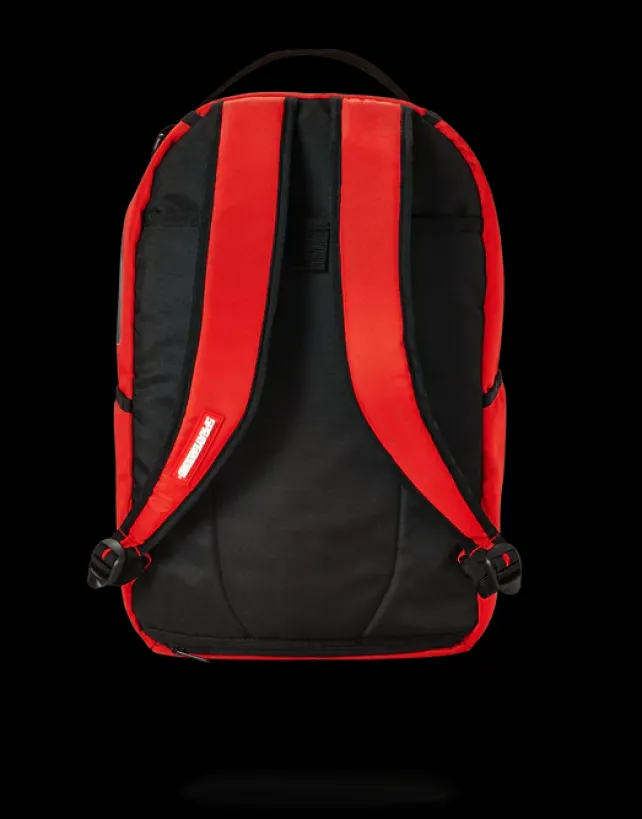 BACKPACKS>SPRAYGROUND ANGLED SHARK (RED)
