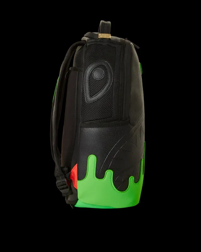 BACKPACKS>SPRAYGROUND ANTI-GRAVITY GREEN BACKPACK (DLXV)
