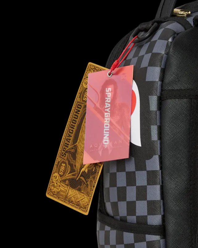 BACKPACKS>SPRAYGROUND AQUAMAN TRIDENT BACKPACK