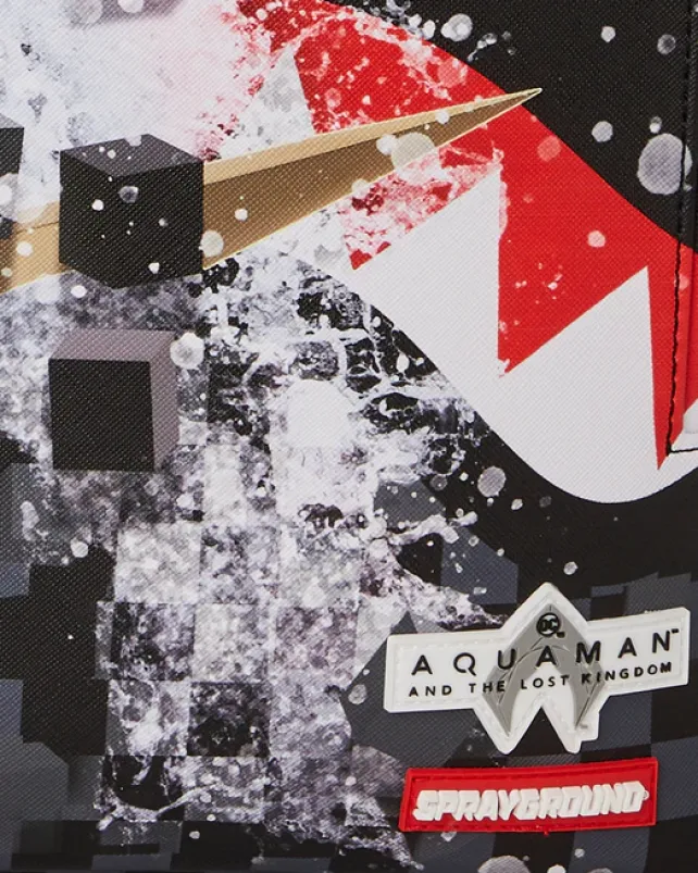 BACKPACKS>SPRAYGROUND AQUAMAN TRIDENT BACKPACK