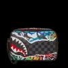 TOILETRIES AKA MONEY BAGS>SPRAYGROUND ARTISTIC PURSUIT TOILETRY BAG