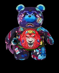 TEDDY BEAR BACKPACKS|BACKPACKS>SPRAYGROUND ASTRO TWILIGHT MONEYBEAR TEDDYBEAR BACKPACK