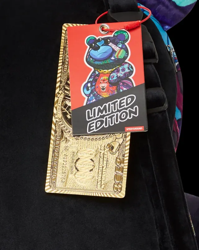 TEDDY BEAR BACKPACKS|BACKPACKS>SPRAYGROUND ASTRO TWILIGHT MONEYBEAR TEDDYBEAR BACKPACK
