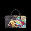 DUFFLES>SPRAYGROUND ASTROMANE SHARKS IN SPACE MINI DUFFLE