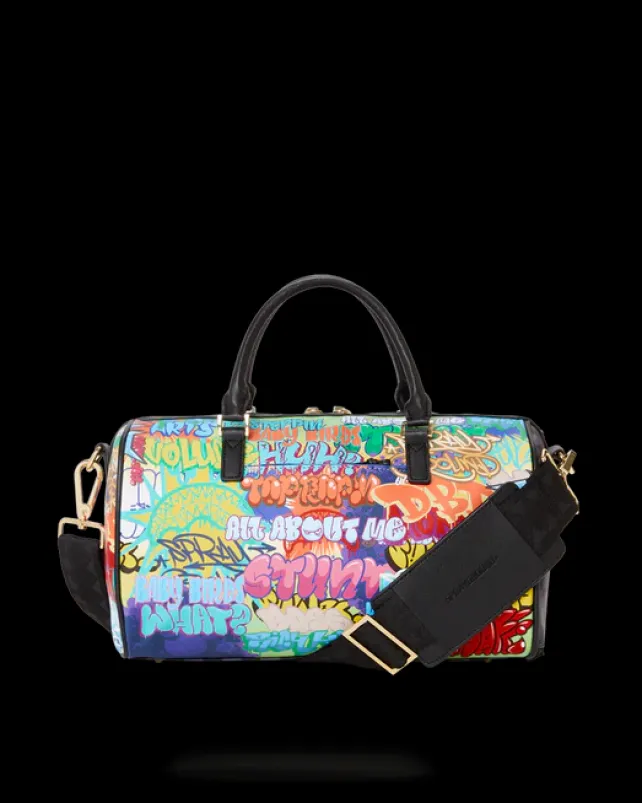 DUFFLES>SPRAYGROUND ASTROMANE SHARKS IN SPACE MINI DUFFLE