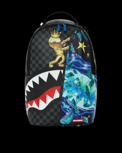 BACKPACKS>SPRAYGROUND ASTROMANE WELCOME TO MY WORLD BACKPACK (DLXV)